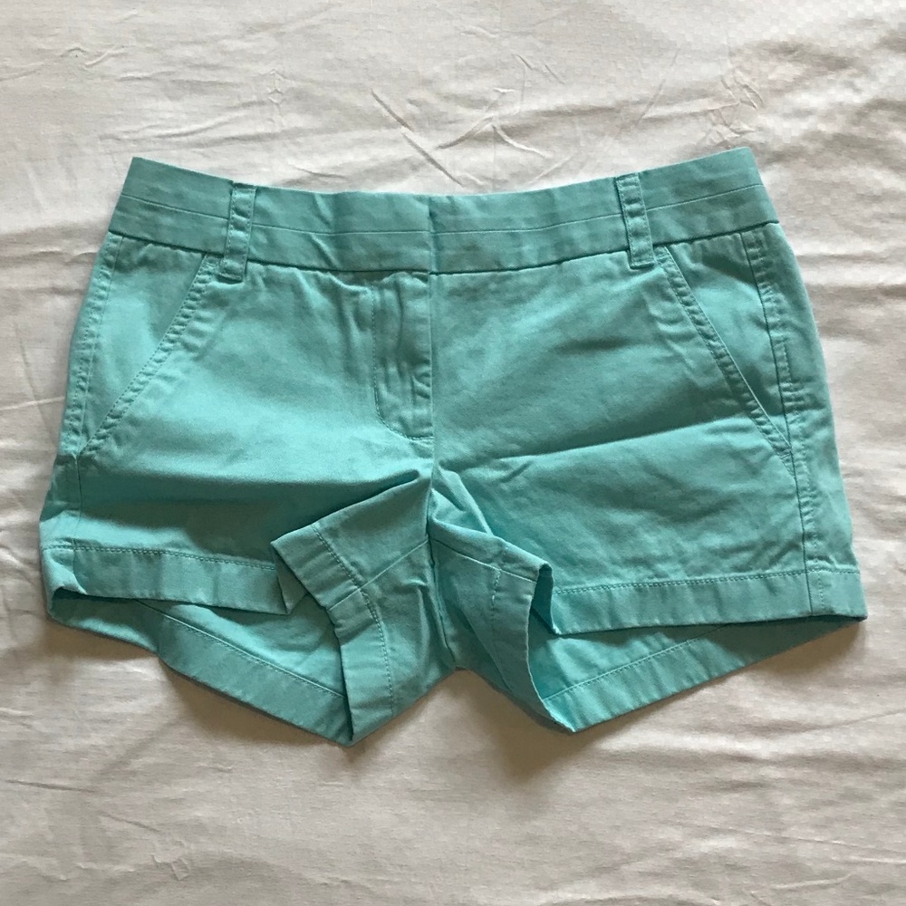 Aqua J Crew Chino Shorts